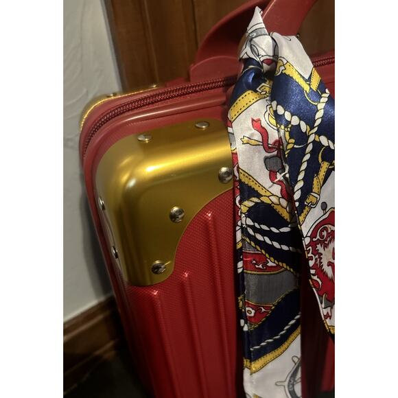 13 Inch Travel Suitcase Hand Luggage Organizer Makeup Case Small For Women Girls - Picture 4 of 9